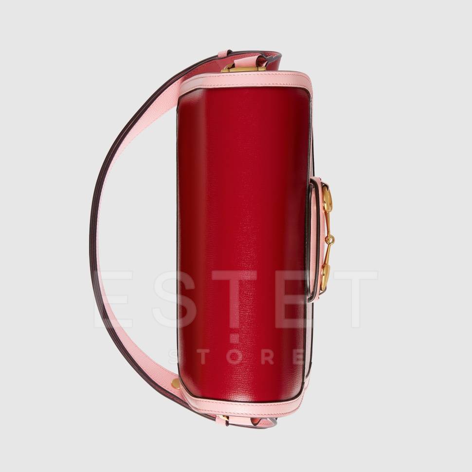 Сумка Gucci Horsebit 1955 Розовая