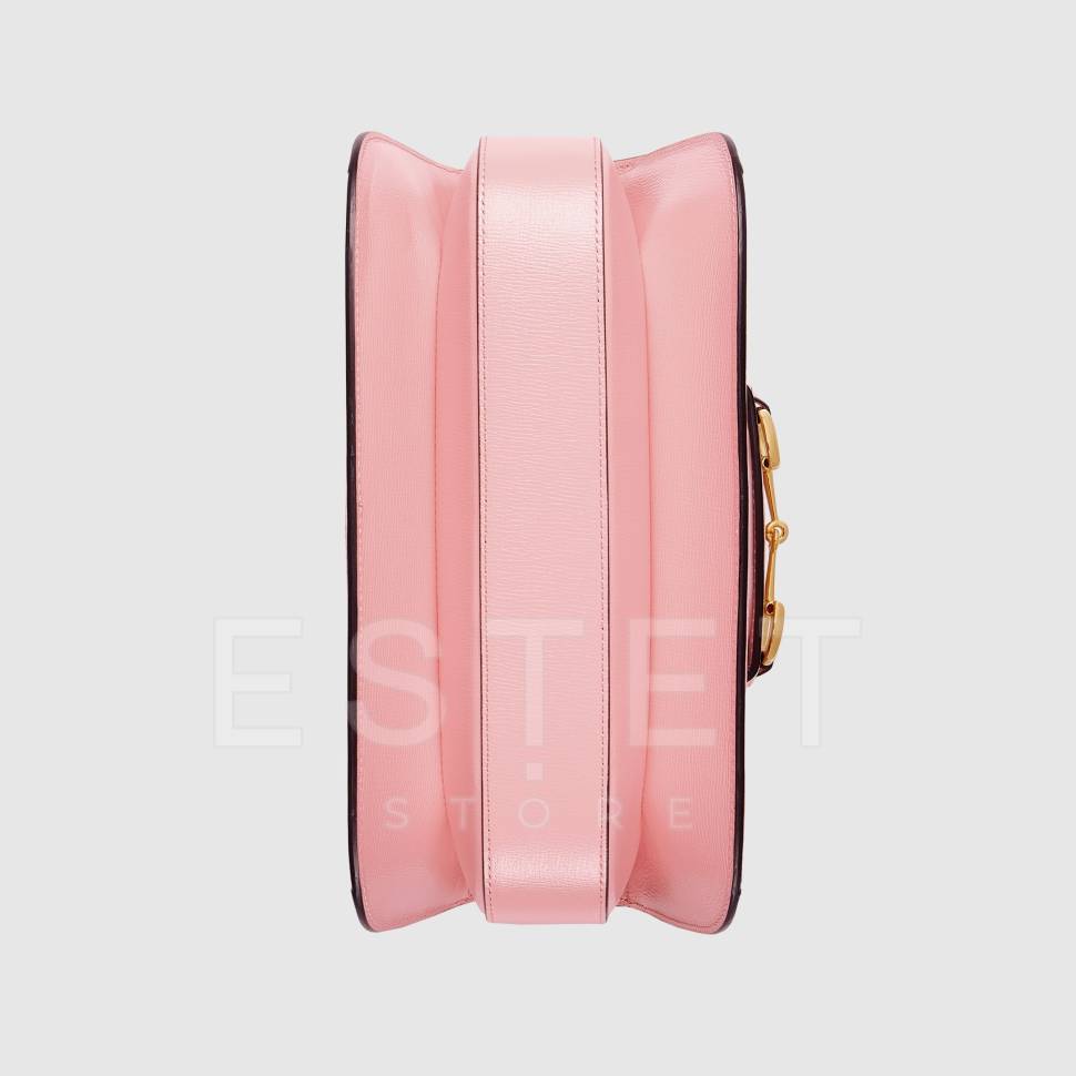 Сумка Gucci Horsebit 1955 Розовая