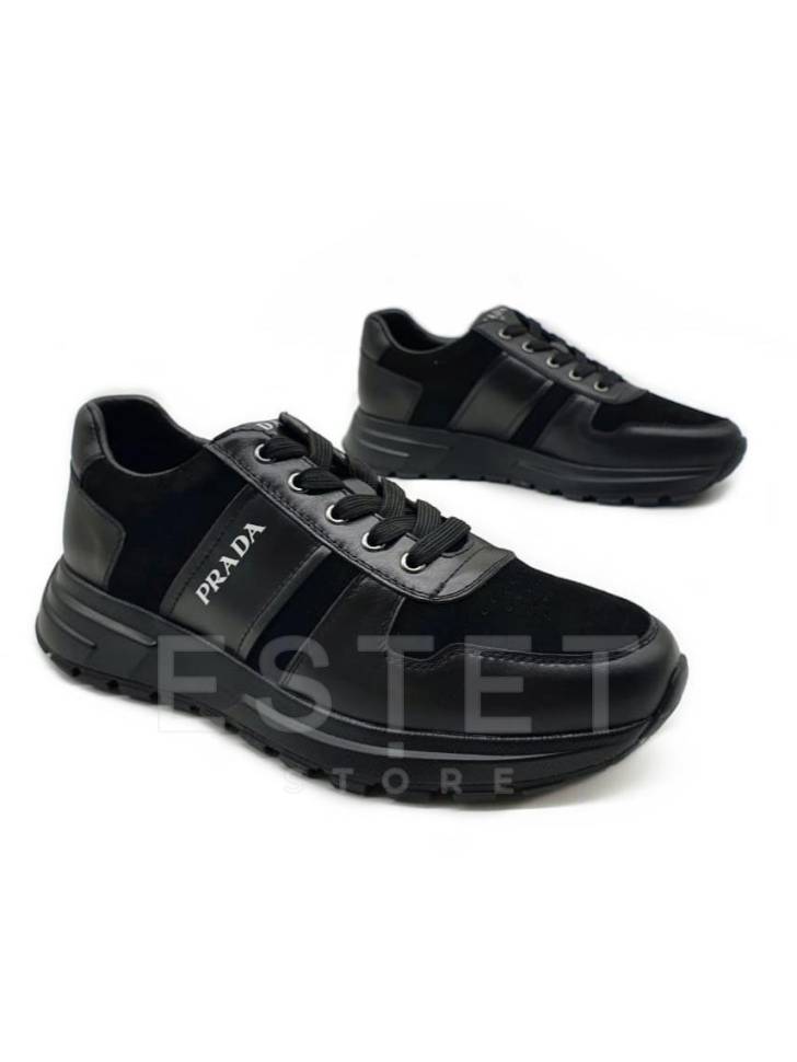 Кроссовки Prada Prax 01 Черные