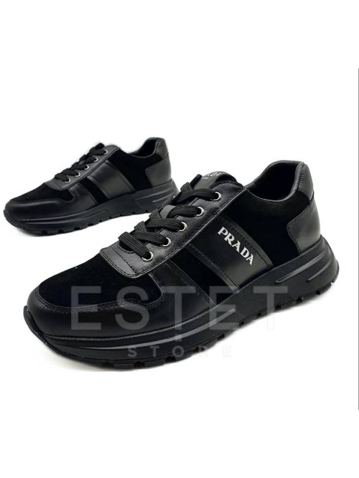Кроссовки Prada Prax 01 Черные