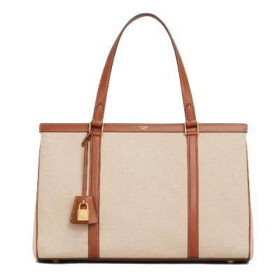 Сумка Celine Medium Cabas 16 Бежевая
