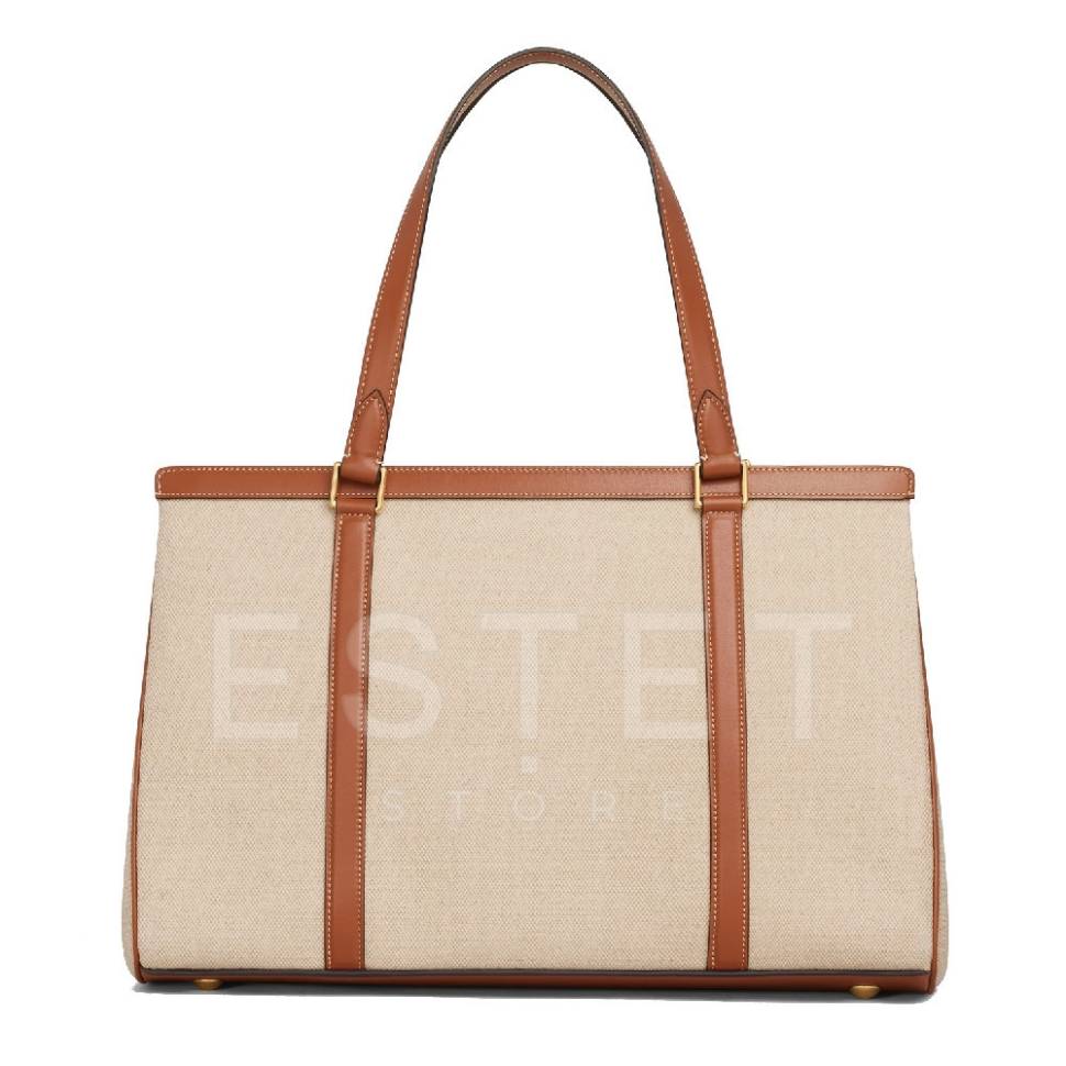 Сумка Celine Medium Cabas 16 Бежевая