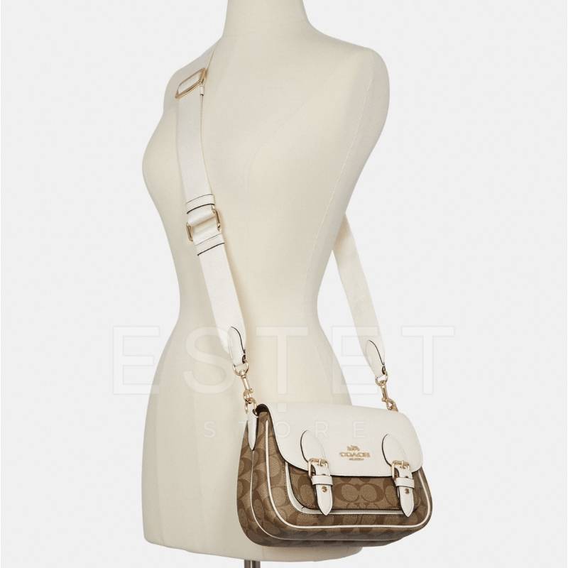 Сумка Coach Lucy Crossbody Белая