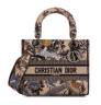 Сумка Dior Lady D-lite Бежевая