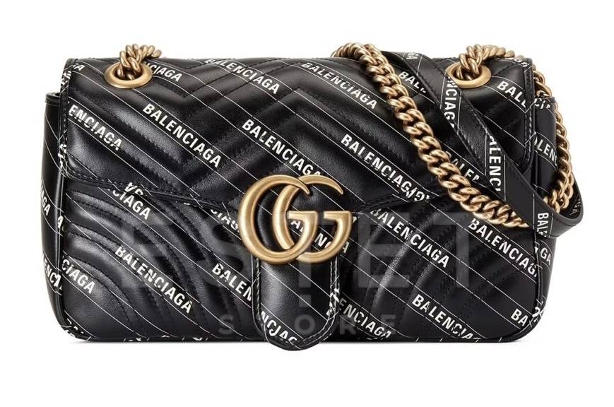 Сумка Gucci Gg Marmont The Hacker Project Черная