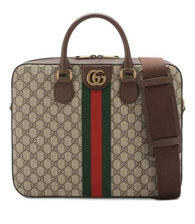 Сумка Gucci Ophidia Gg Бежевая