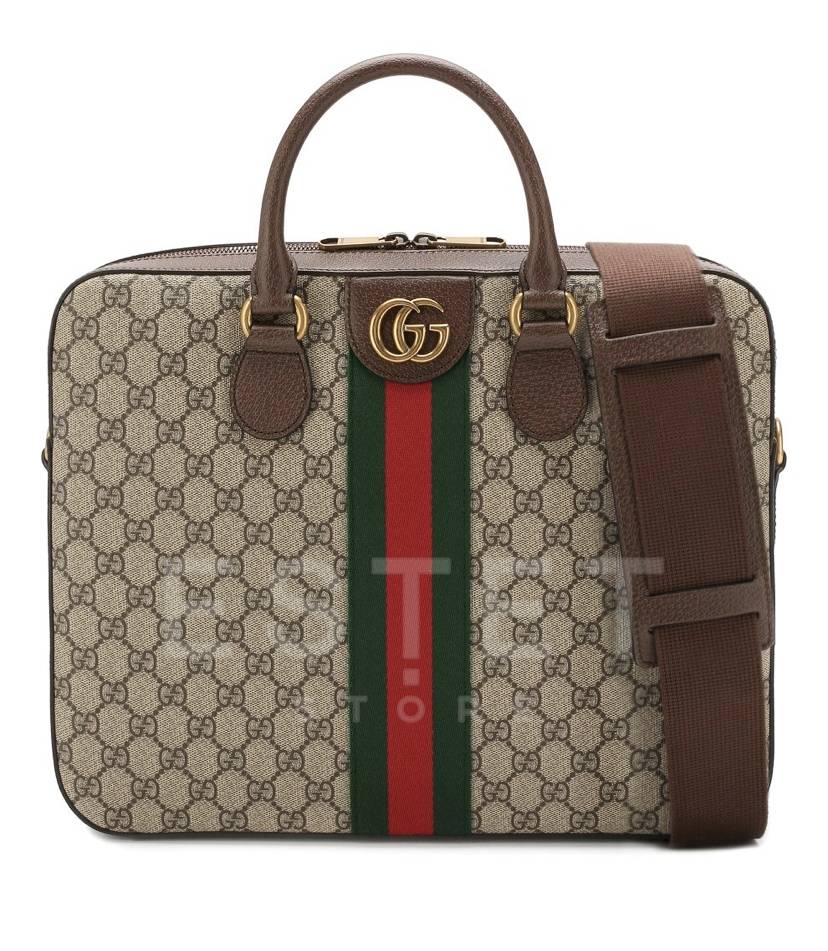 Сумка Gucci Ophidia Gg Бежевая