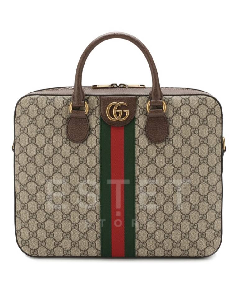 Сумка Gucci Ophidia Gg Бежевая