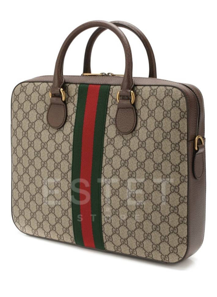 Сумка Gucci Ophidia Gg Бежевая