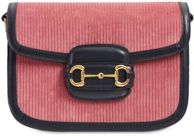 Сумка Gucci Horsebit 1955 Розовая