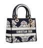 Сумка Dior Lady D-lite Темно-синяя