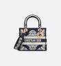 Сумка Dior Lady D-lite Темно-синяя