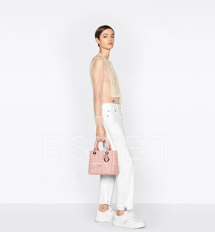 Сумка Dior Lady D-lite Темно-синяя