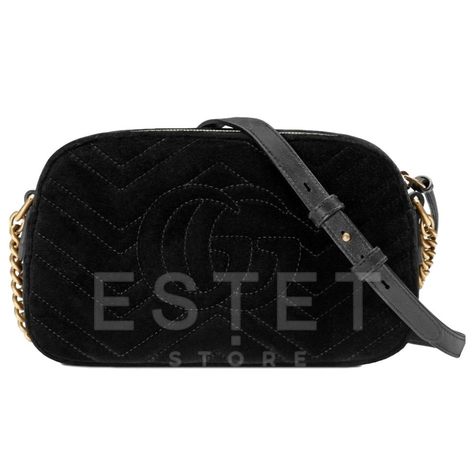 Сумка Gucci Gg Marmont Matelasse Черная