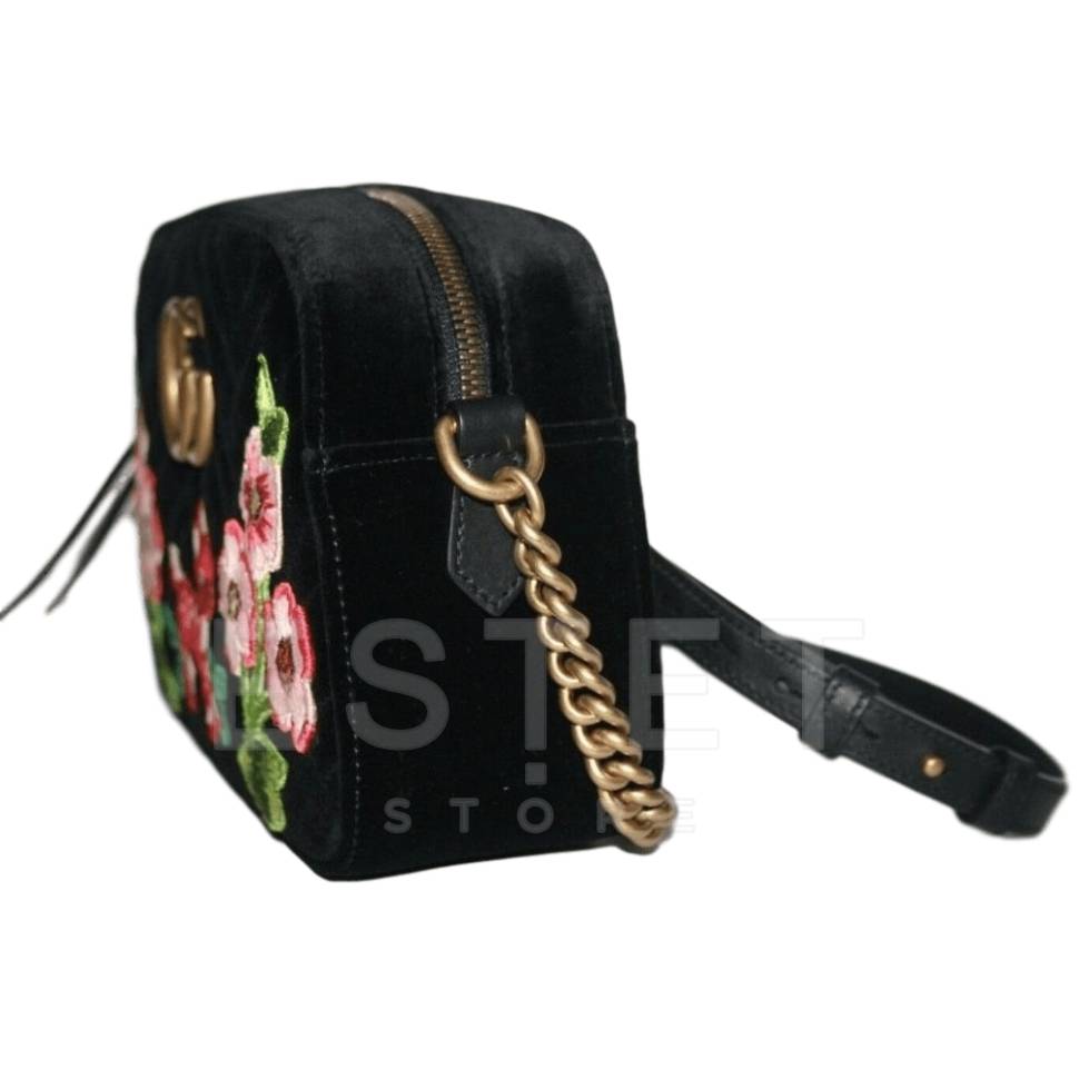 Сумка Gucci Gg Marmont Matelasse Черная