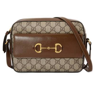 Сумка Gucci Horsebit 1955 Коричневая