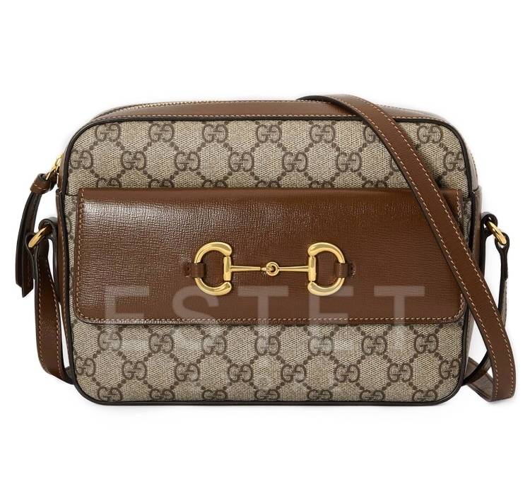 Сумка Gucci Horsebit 1955 Коричневая