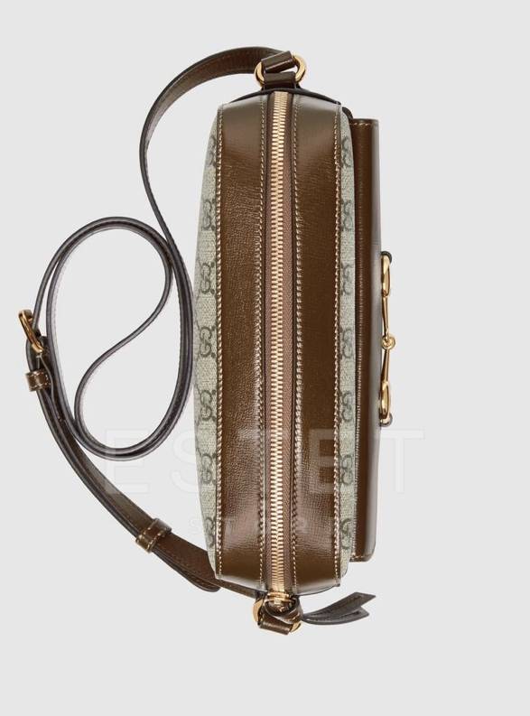 Сумка Gucci Horsebit 1955 Коричневая