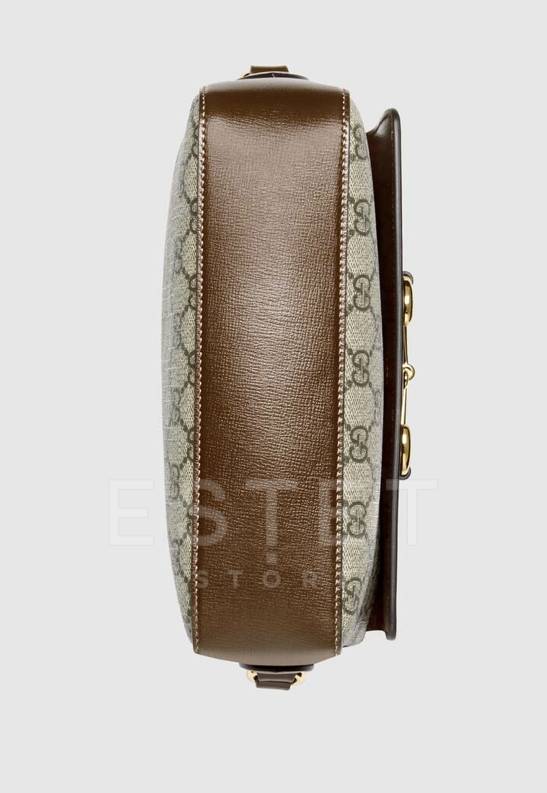 Сумка Gucci Horsebit 1955 Коричневая