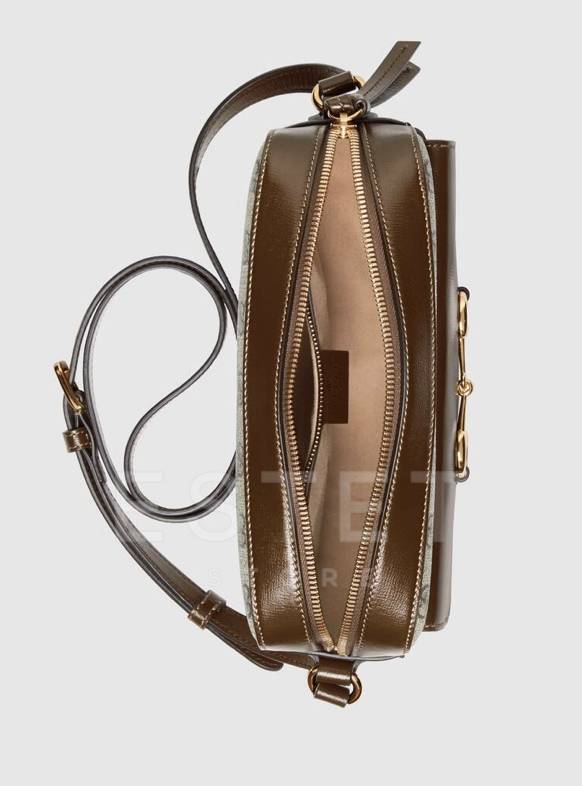 Сумка Gucci Horsebit 1955 Коричневая