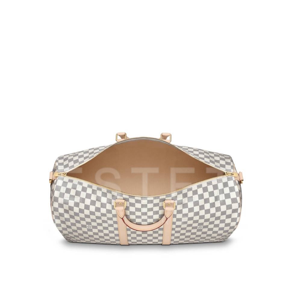 Сумка Louis Vuitton Keepall 55 Светло-серая