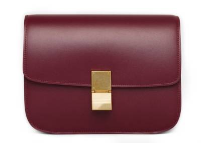 Сумка Celine Medium Classic Bag In Box Бордовая
