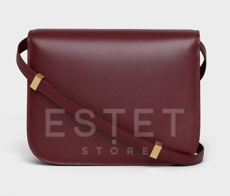 Сумка Celine Medium Classic Bag In Box Бордовая