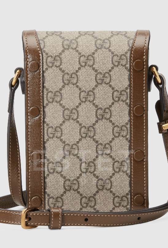 Сумка Gucci Horsebit 1955 Коричневая