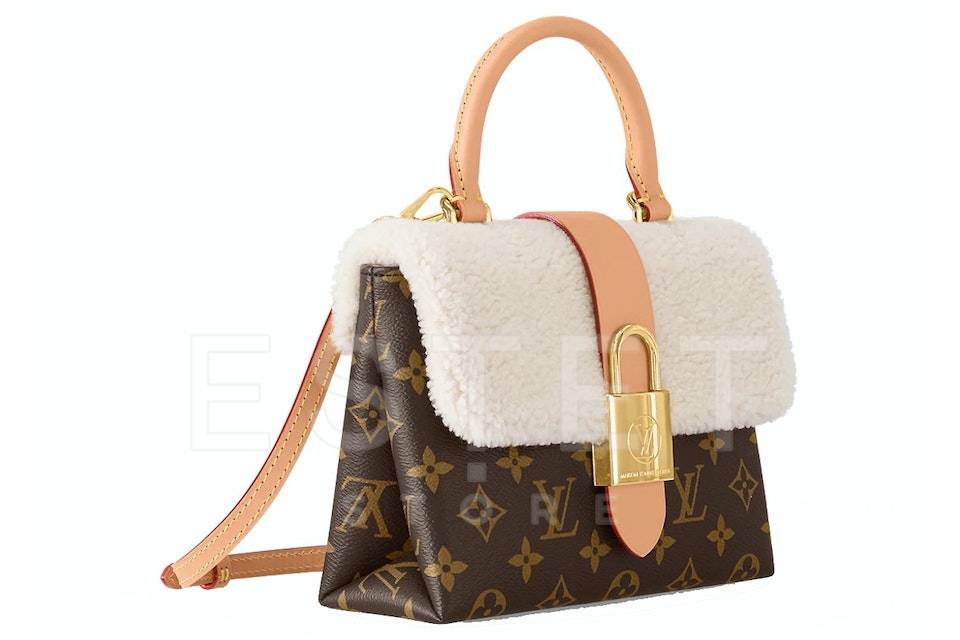 Сумка Louis Vuitton Locky Bb Темно-коричневая
