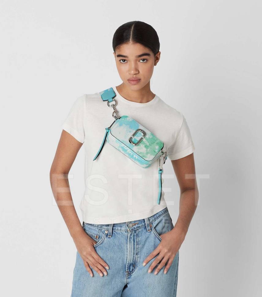 Сумка Marc Jacobs Snapshot Голубая