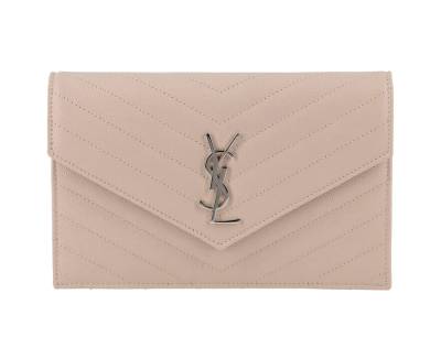 Сумка Saint Laurent Monogram Mini Светло-розовая