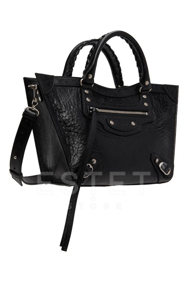 Сумка Balenciaga Neo Upside Down East-west Черная