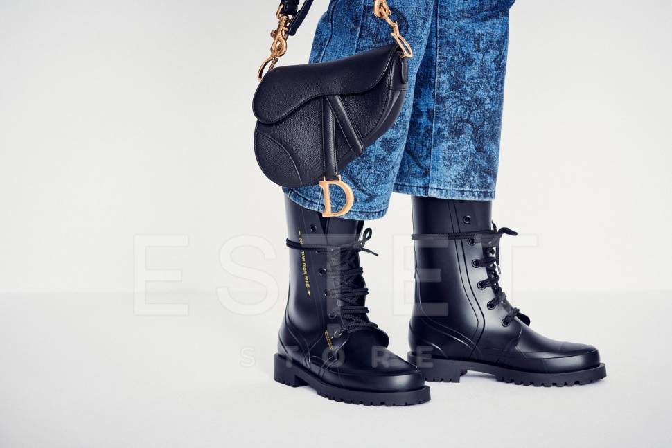 Сумка Dior Saddle Черная