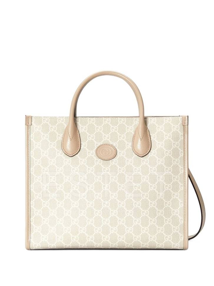 Сумка Gucci G Кремовая