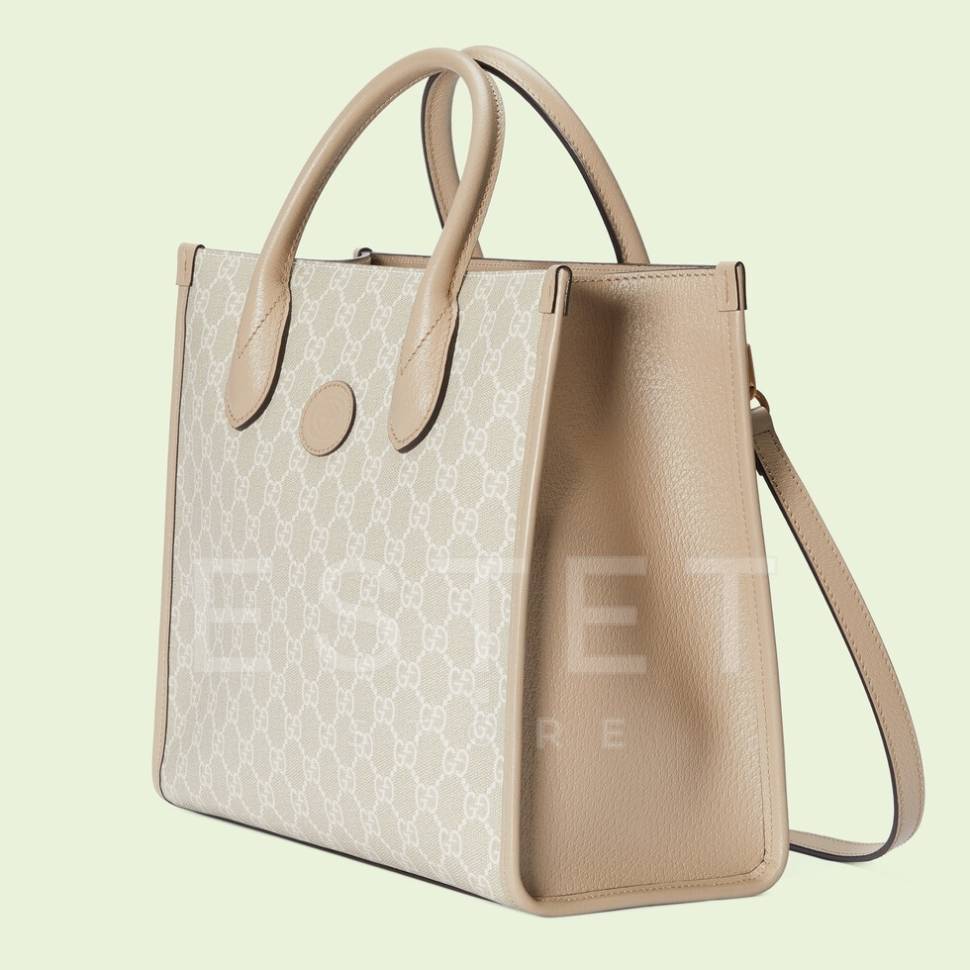 Сумка Gucci G Кремовая