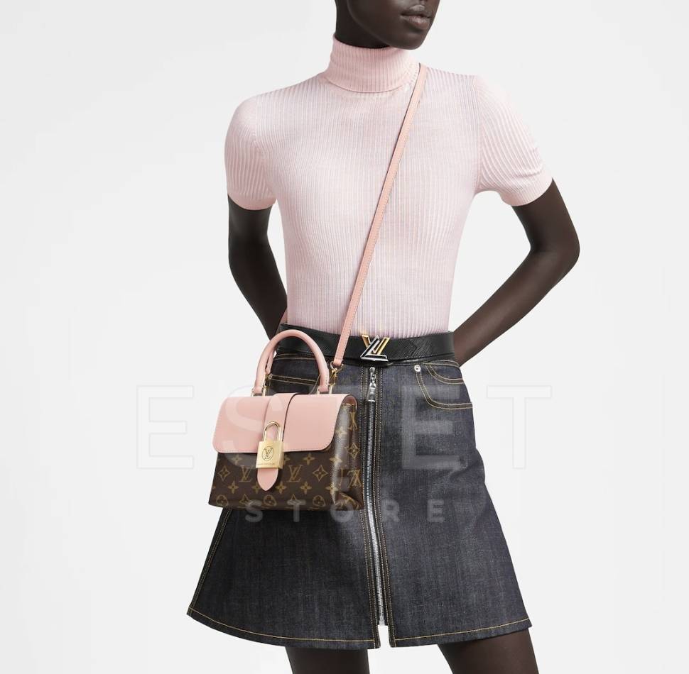 Сумка Louis Vuitton Locky Bb Розовая