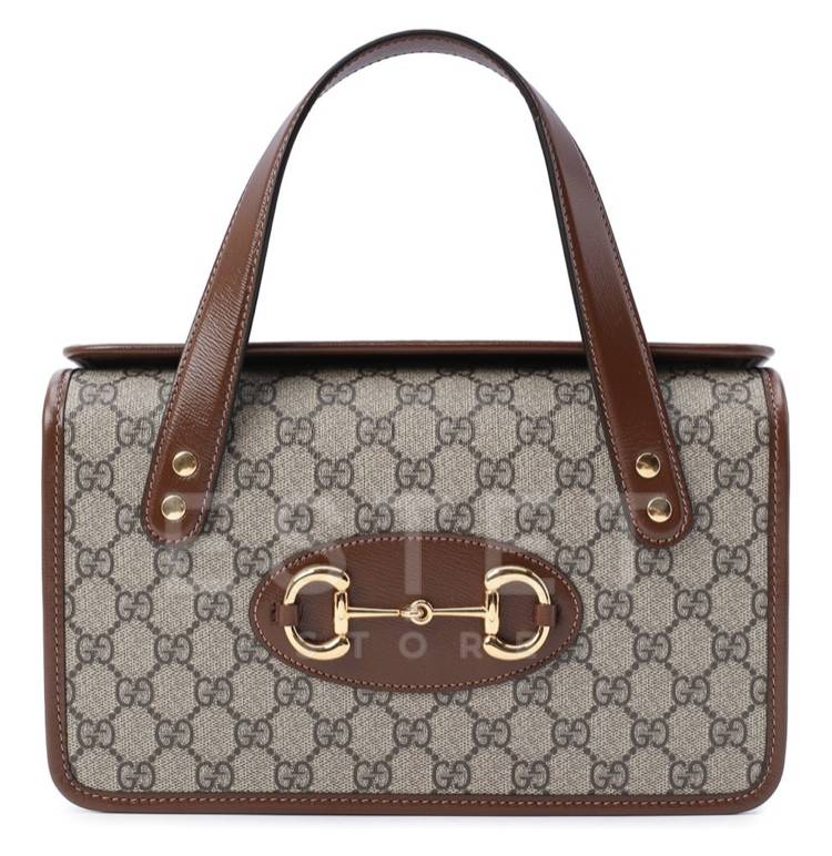 Сумка Gucci Gg 1955 Horsebit Small Коричневая