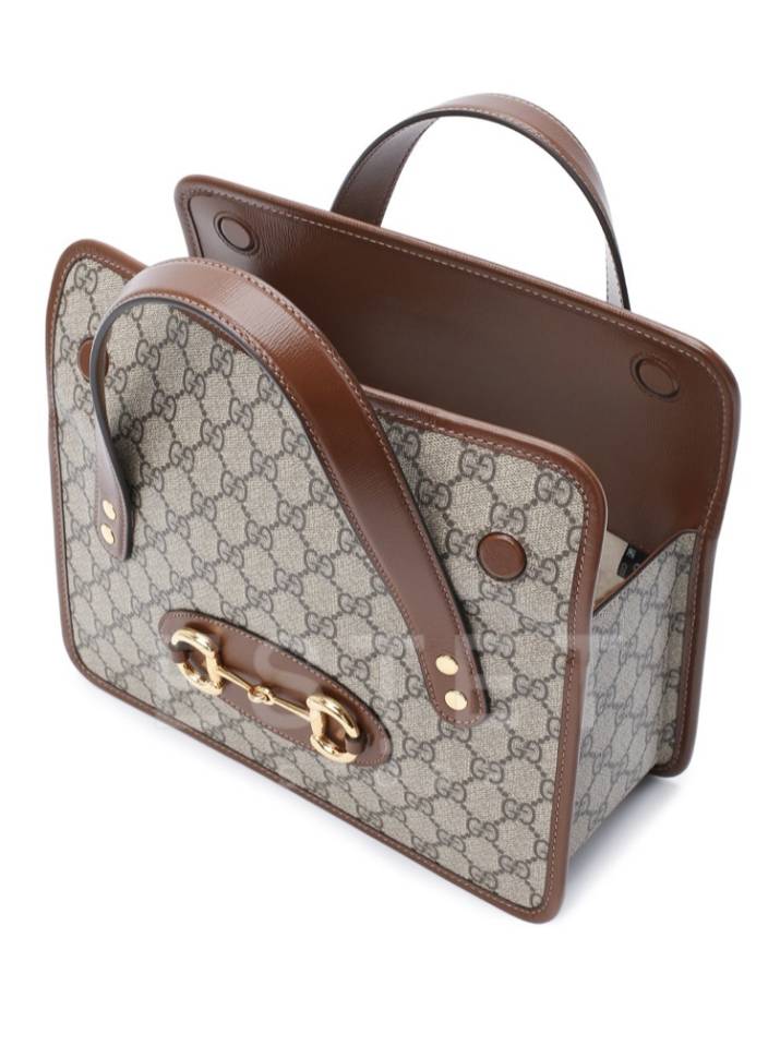Сумка Gucci Gg 1955 Horsebit Small Коричневая