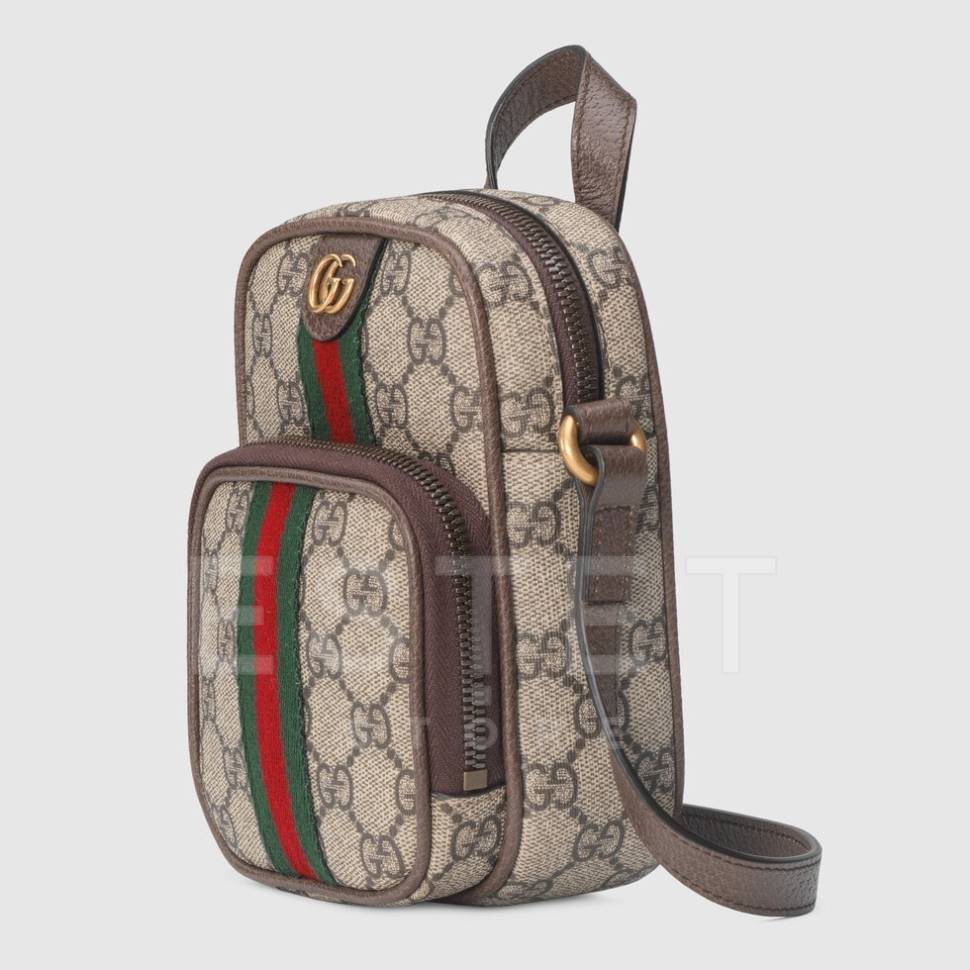 Сумка Gucci Ophidia Коричневая