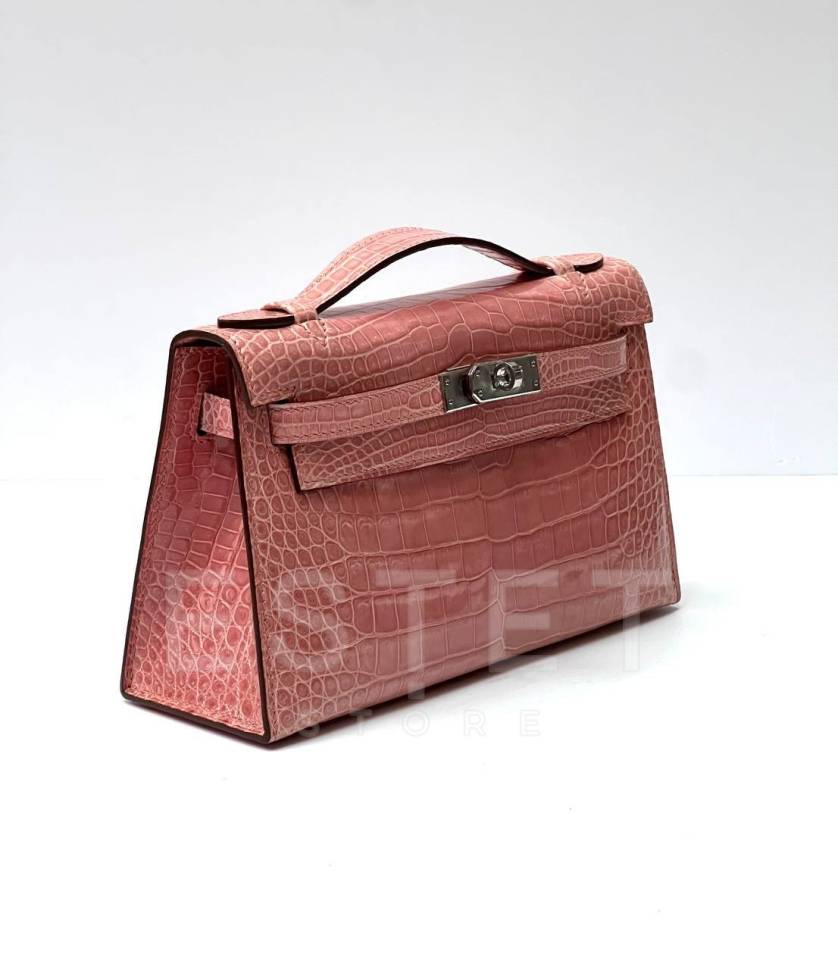 Сумка Hermes Rouge H Светло-розовая