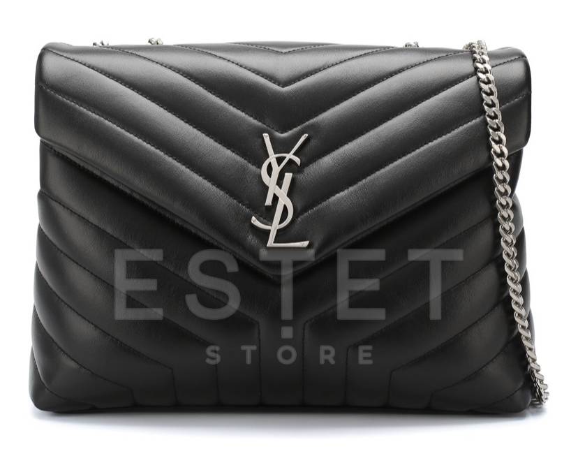 Сумка Saint Laurent Monogram Loulou Large Черная