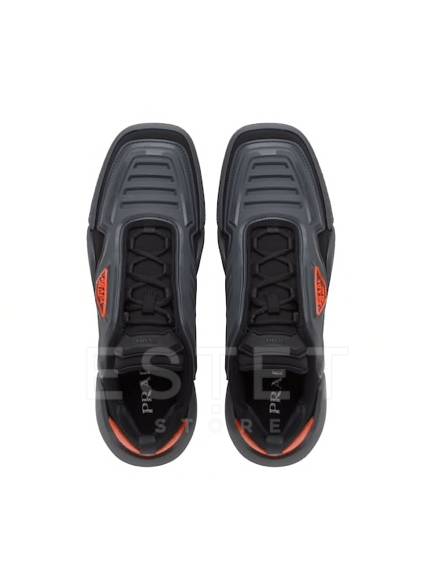 Кроссовки Prada Tecno Stretch Серые