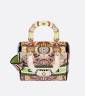 Сумка Dior Lady D-lite Medium Розовая