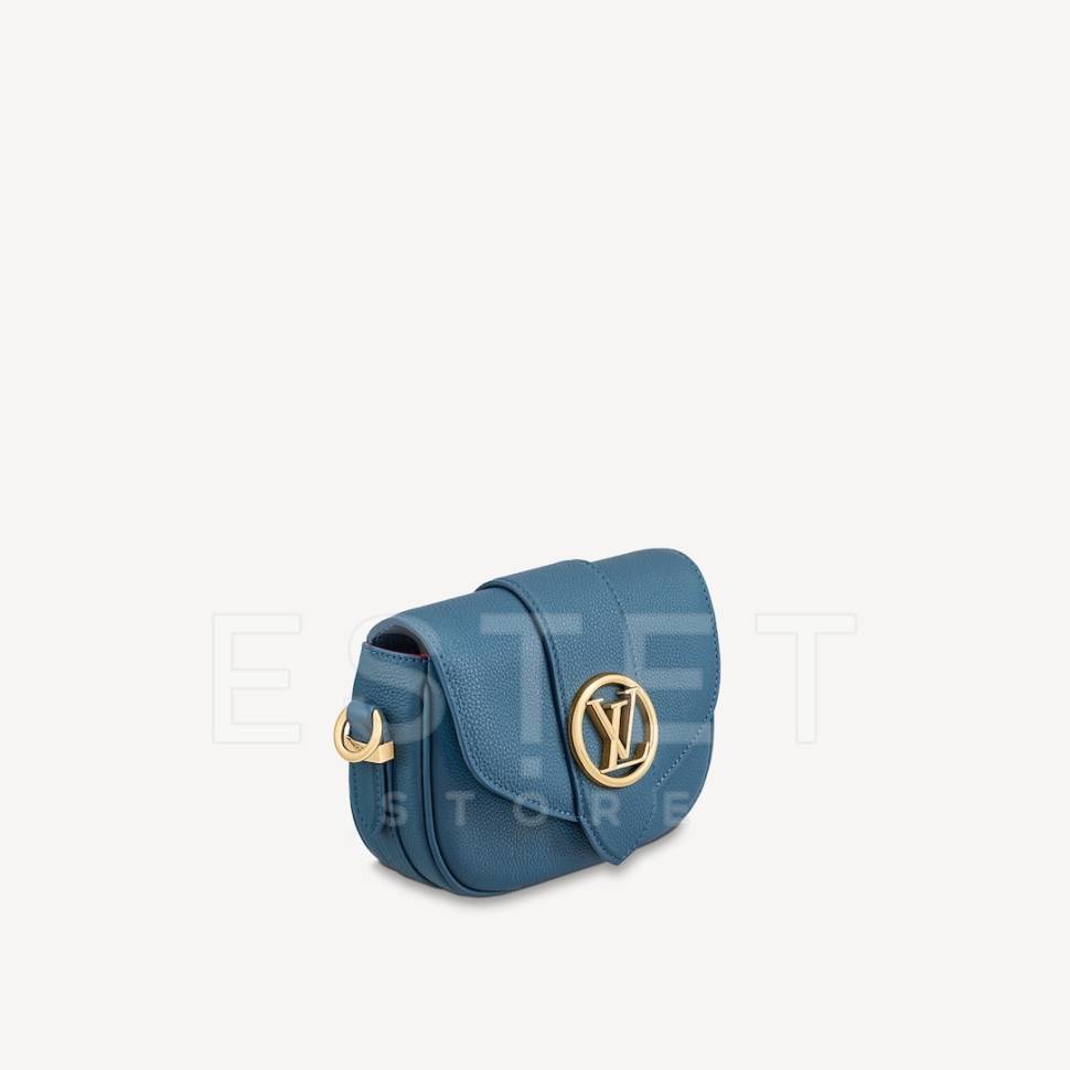Сумка Louis Vuitton Lv Pont 9 Soft Pm Синяя