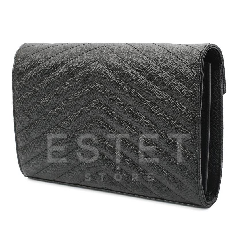 Сумка Saint Laurent Monogram Envelope Черная