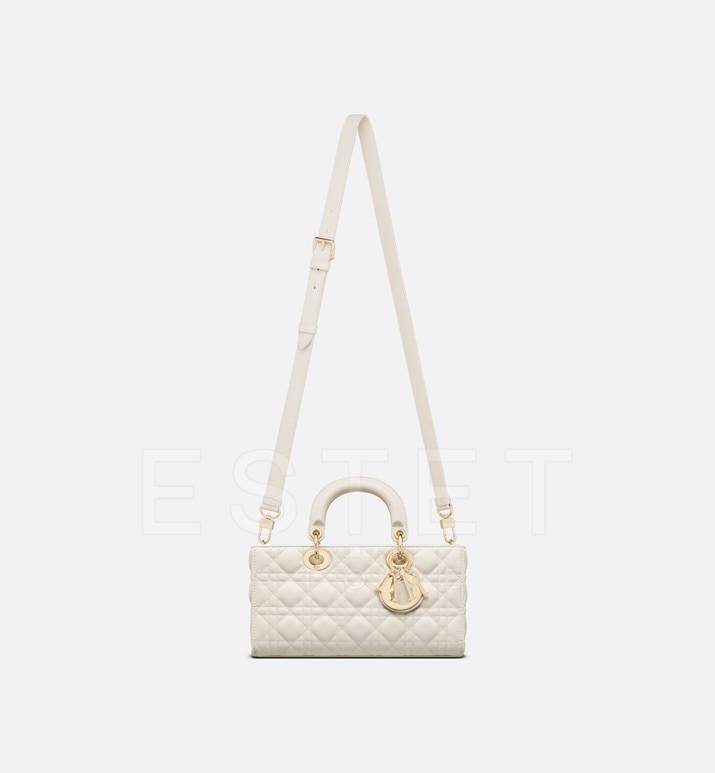 Сумка Dior Lady D-joy Кремовая