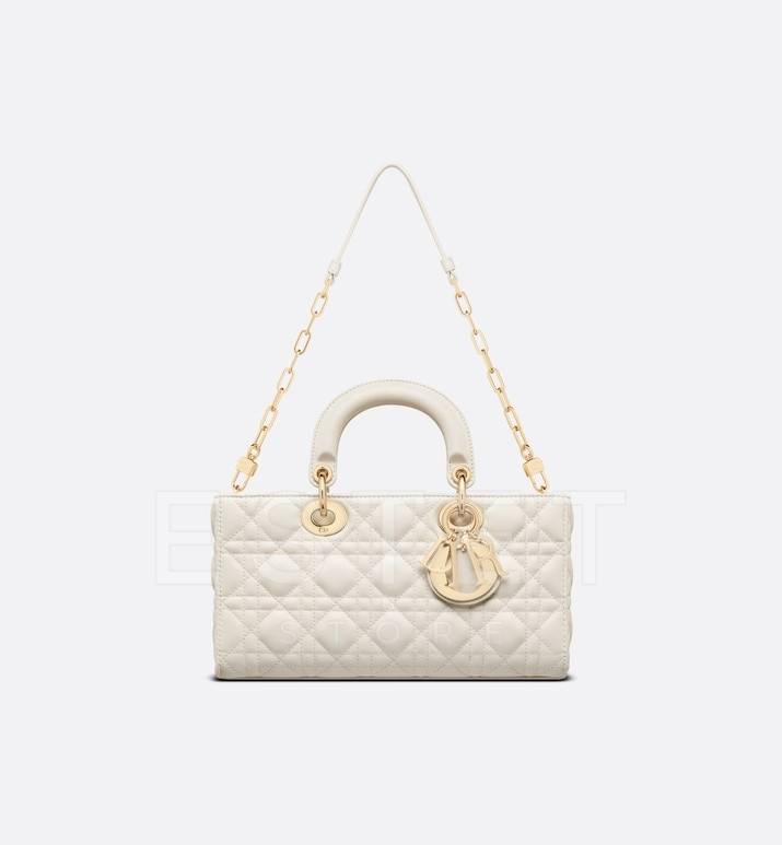 Сумка Dior Lady D-joy Кремовая