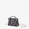 Сумка Fendi Peekaboo Iconic Mini Синяя