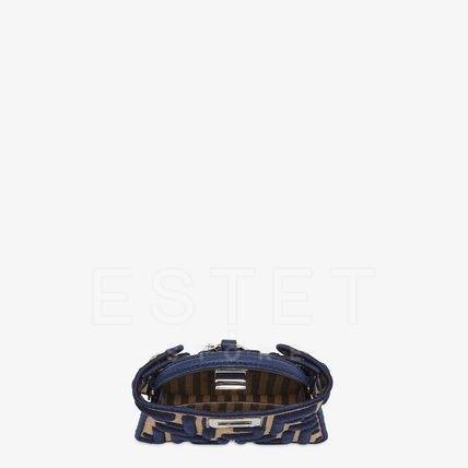 Сумка Fendi Peekaboo Iconic Mini Синяя