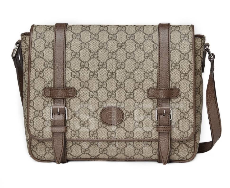 Сумка Gucci Gg Messenger Коричневая